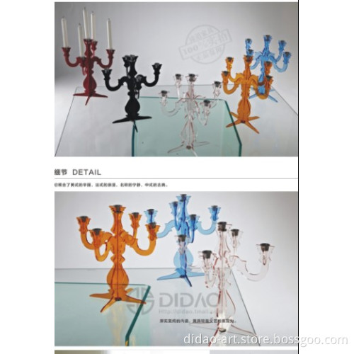 Acrylic Candle Stick (AUF030)